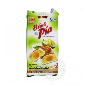 베트남빵 반피아 320g(80g x 4개) / Banh Pia 두리안월병 두리안빵